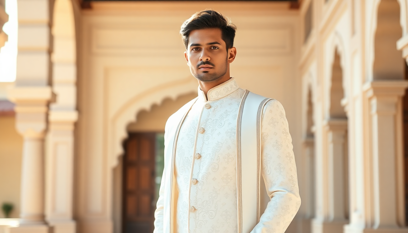 Elevate Your Wedding Style: The Ultimate Guide to Rocking a Chikankari Kurta as a Groom - MYLUXURY LANE ENTERPRISE